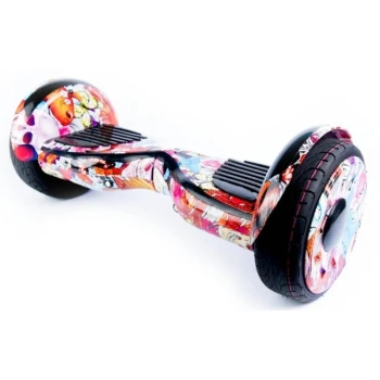 Гироскутер самобалансирующийся Smart Premium OffRoad 10,5 Розовый граффити